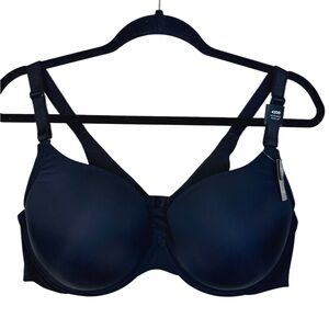 Torrid XO Plunge Push-Up Bra 42DD Black 360 Back Smoothing NWT